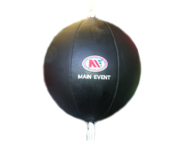 Main Event Leather Floor to Ceiling Ball Kit 10\" Double End Bag